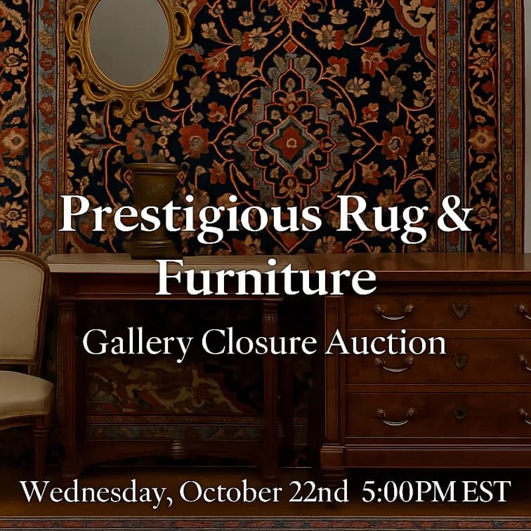 Prestigious Rug & Furniture Gallery Closure Online Auction — auction photograph 2