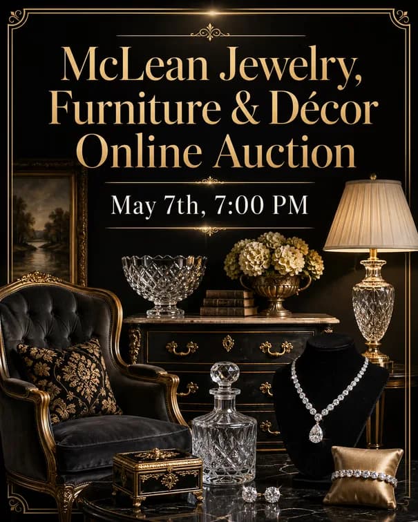 Princess McLean Jewelry, Furniture & Decor Online Auction — featured auction photograph