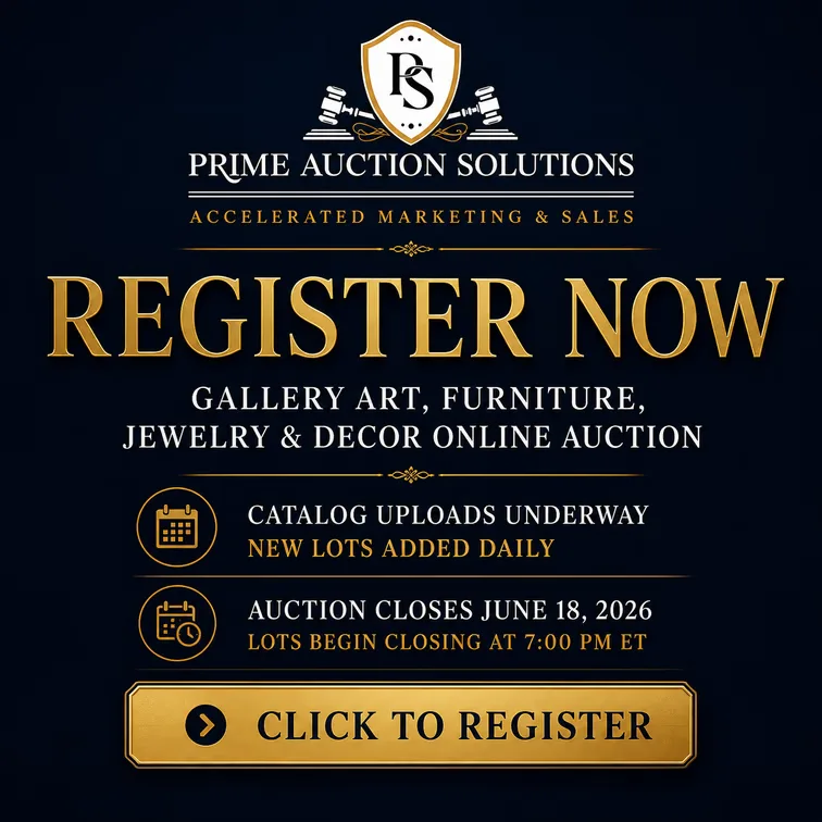 Closed Art Gallery and Decor Online Auction — auction photograph 2