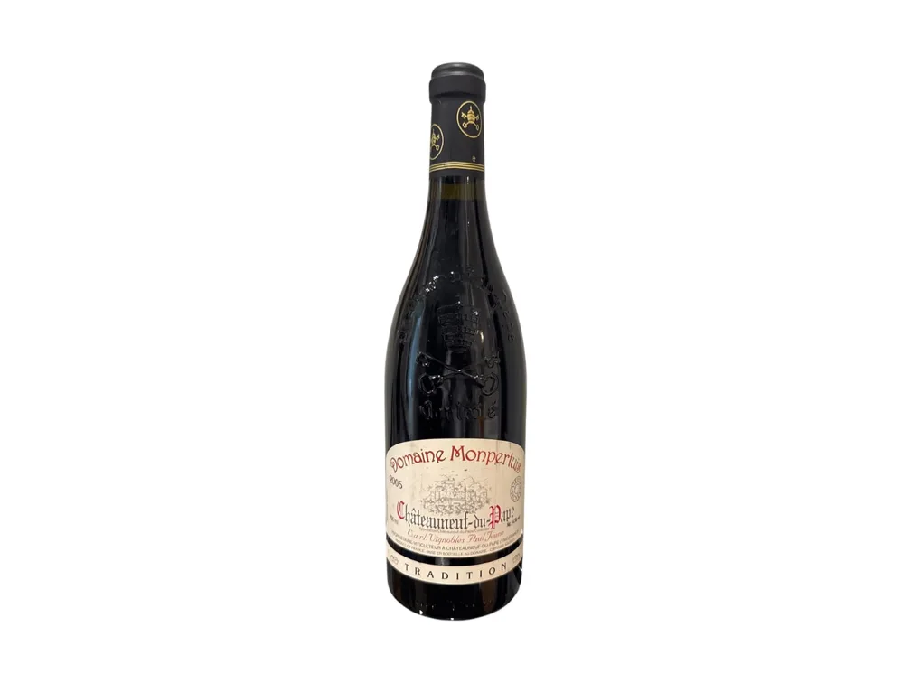#8298 • Wine Bottle Domaine Monpertuis Châteauneuf-du-Pape Tradition 2005